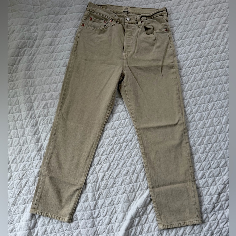 Levis 501 crop